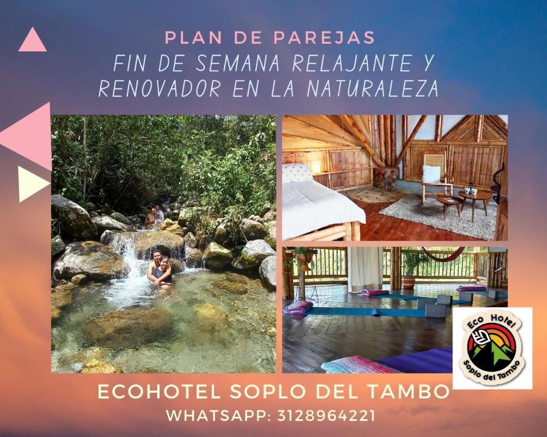 Ecohotel Soplo Del Tambo Cocorná Exterior foto